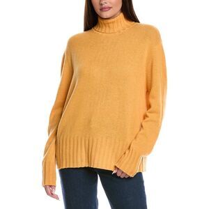 &Isla Womens  Mavis Turtleneck Sweater, Yellow